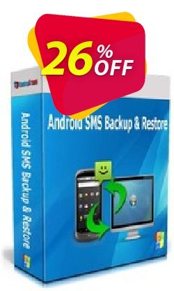 26% OFF Backuptrans Android SMS Backup & Restore Coupon code