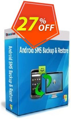 27% OFF Backuptrans Android SMS Backup & Restore - Family Edition  Coupon code