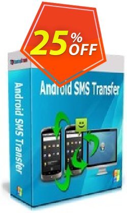 25% OFF Backuptrans Android SMS Transfer - Business Edition  Coupon code