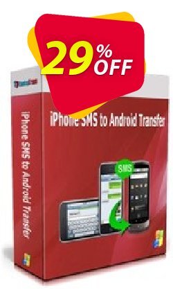 29% OFF Backuptrans iPhone SMS to Android Transfer Coupon code