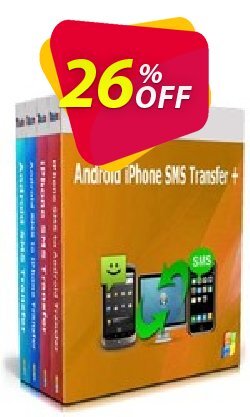 26% OFF Backuptrans Android iPhone SMS Transfer + Coupon code