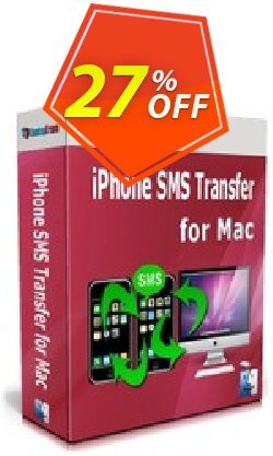 27% OFF Backuptrans iPhone SMS Transfer for Mac Coupon code