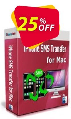 25% OFF Backuptrans iPhone SMS Transfer for Mac - Business Edition  Coupon code