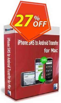 Backuptrans iPhone SMS to Android Transfer for Mac (Personal Edition) excellent promotions code 2024