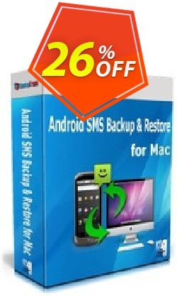 Backuptrans Android SMS Backup & Restore for Mac (Family Edition) amazing promo code 2024