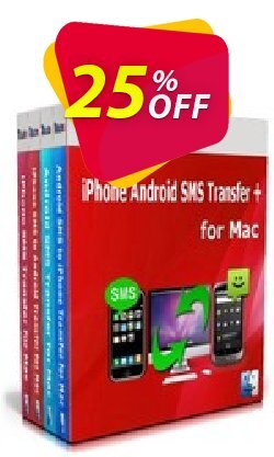 25% OFF Backuptrans iPhone Android SMS Transfer + for Mac Coupon code