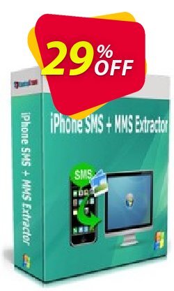 29% OFF Backuptrans iPhone SMS + MMS Extractor Coupon code