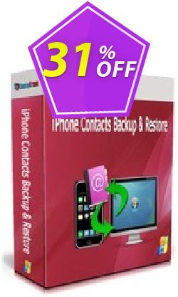 Backuptrans iPhone Contacts Backup & Restore (Family Edition) special sales code 2023