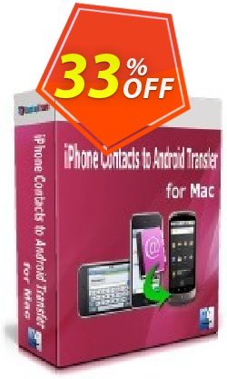 33% OFF Backuptrans iPhone Contacts Backup & Restore for Mac Coupon code