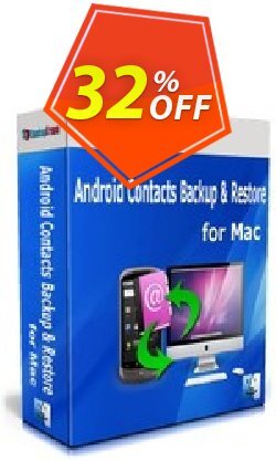 Backuptrans Android Contacts Backup & Restore for Mac (Family Edition) formidable discount code 2024