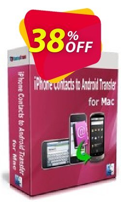 38% OFF Backuptrans iPhone Contacts to Android Transfer for Mac - One-Time Usage  Coupon code