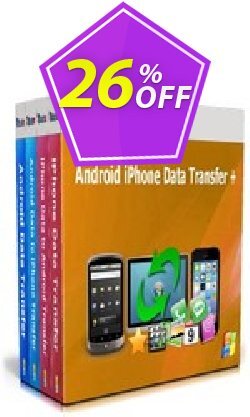 26% OFF Backuptrans Android iPhone Data Transfer + - Family Edition  Coupon code