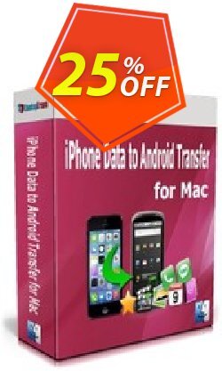 Backuptrans iPhone Data to Android Transfer for Mac (Family Edition) stunning promotions code 2024