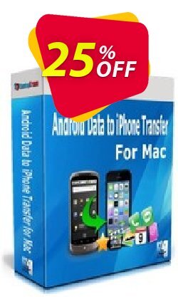 Backuptrans Android Data to iPhone Transfer for Mac (Family Edition) stirring offer code 2024