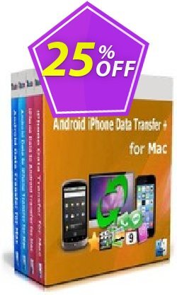 25% OFF Backuptrans Android iPhone Data Transfer + for Mac - Business Edition  Coupon code