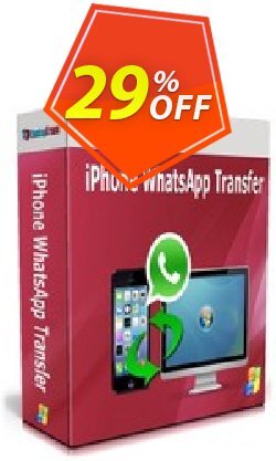 29% OFF Backuptrans iPhone WhatsApp Transfer Coupon code