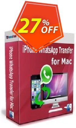 Backuptrans iPhone WhatsApp Transfer for Mac (Personal Edition) amazing discount code 2024