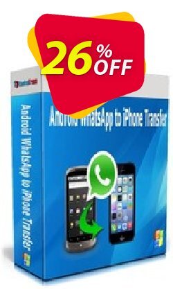 Backuptrans Android WhatsApp to iPhone Transfer (Family Edition) marvelous promo code 2024