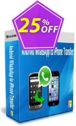 Backuptrans Android WhatsApp to iPhone Transfer (Business Edition) wondrous discounts code 2024