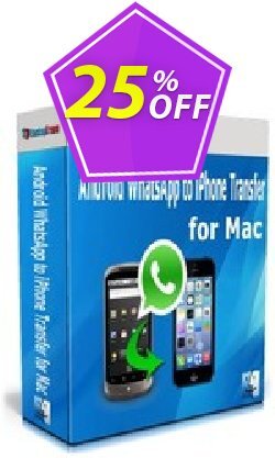 Backuptrans Android WhatsApp to iPhone Transfer for Mac (Business Edition) amazing deals code 2024