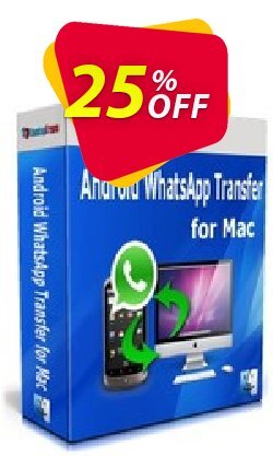 Backuptrans Android WhatsApp Transfer for Mac - Family Edition  Coupon discount Backuptrans Android WhatsApp Transfer for Mac(Family Edition) stunning promotions code 2024 - amazing discounts code of Backuptrans Android WhatsApp Transfer for Mac(Family Edition) 2024