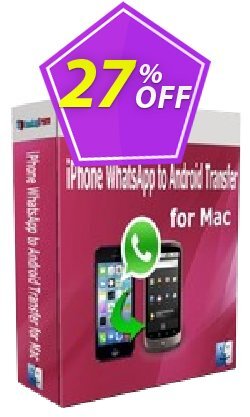 Backuptrans iPhone WhatsApp to Android Transfer for Mac(Personal Edition) formidable promo code 2024