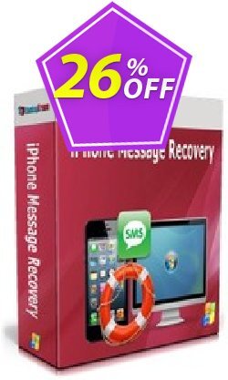 26% OFF Backuptrans iPhone Message Recovery Coupon code