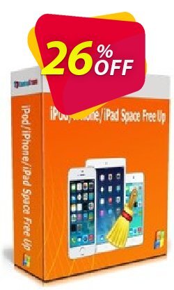 26% OFF Backuptrans iPod/iPhone/iPad Space Free Up - Family Edition  Coupon code