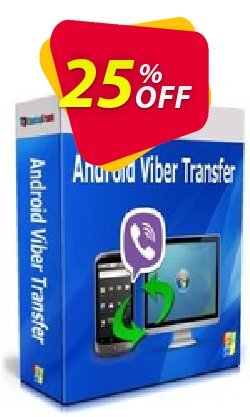 25% OFF Backuptrans Android Viber Transfer - Business Edition  Coupon code