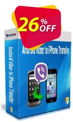 Backuptrans Android Viber to iPhone Transfer (Family Edition) staggering discount code 2024