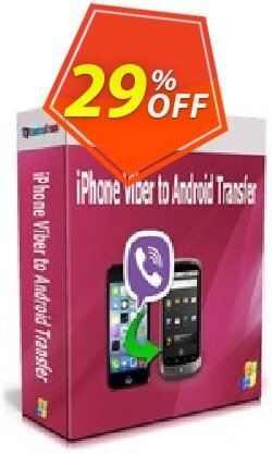 Backuptrans iPhone Viber to Android Transfer (Personal Edition) fearsome deals code 2024