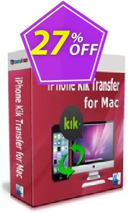 Backuptrans iPhone Kik Transfer for Mac (Personal Edition) imposing sales code 2024