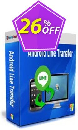 26% OFF Backuptrans Android Line Transfer - Family Edition  Coupon code