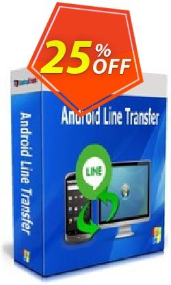 25% OFF Backuptrans Android Line Transfer - Business Edition  Coupon code