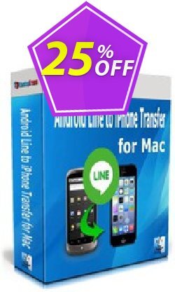 Backuptrans Android Line to iPhone Transfer for Mac (Business Edition) big discount code 2024