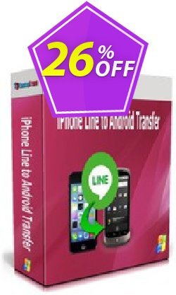 Backuptrans iPhone Line to Android Transfer (Family Edition) special discounts code 2024