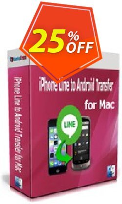 Backuptrans iPhone Line to Android Transfer for Mac (Family Edition) wonderful deals code 2024