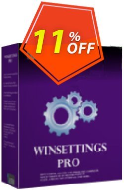 11% OFF FileStream WinSettings Pro Coupon code