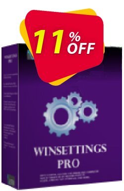 11% OFF FileStream WinSettings Pro Coupon code