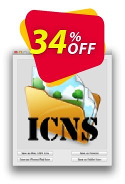 34% OFF Image to icon for Mac Coupon code