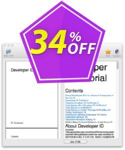 34% OFF PDF to HTML Converter for Mac Coupon code