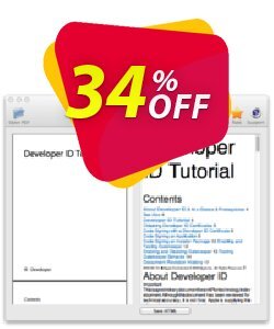 34% OFF PDF to HTML Converter for Mac Coupon code