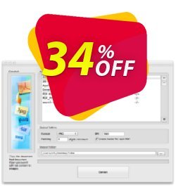 34% OFF PDF to PNG Converter for Mac Coupon code