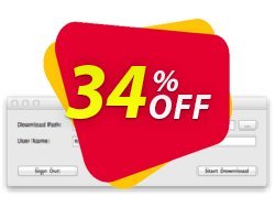 34% OFF InstaDown for Mac Coupon code