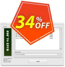 34% OFF PDF to ePub Converter for Mac Coupon code