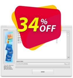 34% OFF PDF to TXT Converter for Mac Coupon code