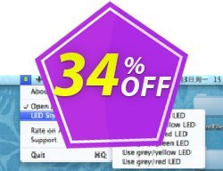 34% OFF Disk LED Pro for Mac Coupon code