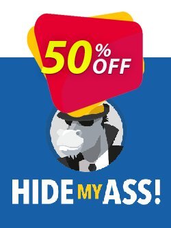 50% OFF Hide My Ass! Pro VPN 36 Months Coupon code