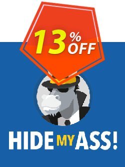 13% OFF Hidemyass 6 Months Coupon code