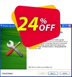 24% OFF Printer Spooler Fix Wizard plus Stronghold AntiMalware Coupon code